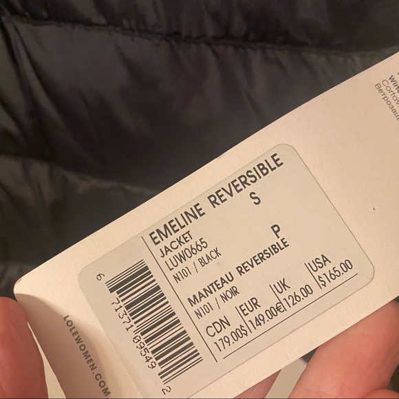 LOLE Reversible Black/Silver Emeline Jacket - Picture 5 of 14